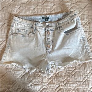 Women's Light Wash Jean Shorts